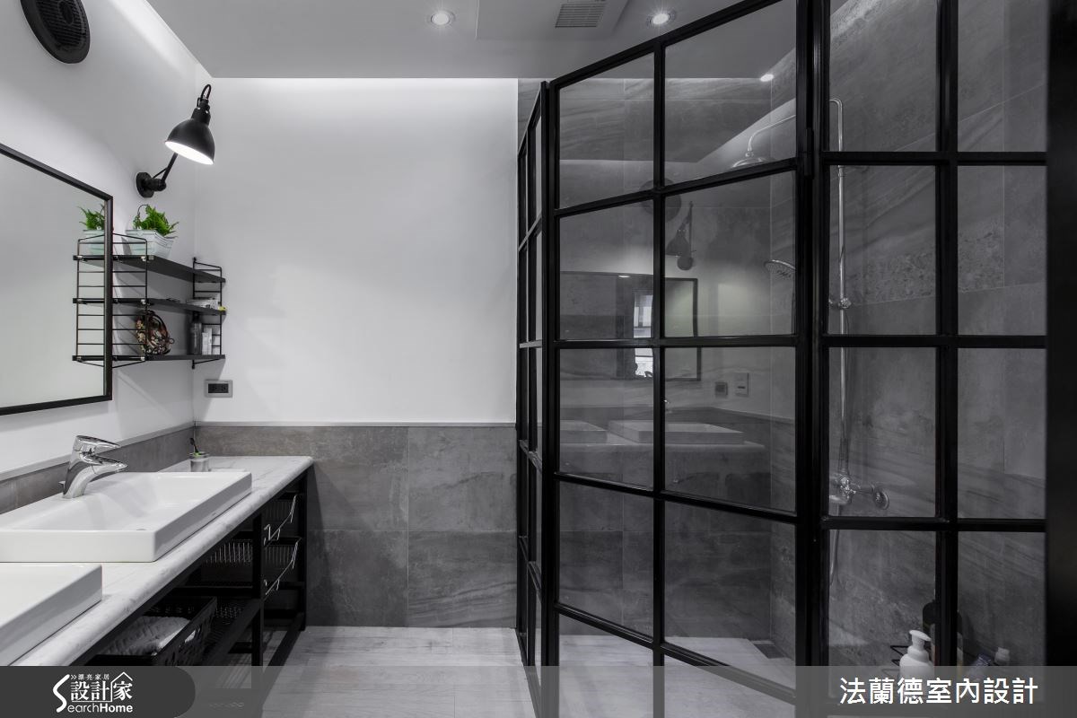 42坪老屋(16~30年)＿工業風浴室案例圖片＿法蘭德室內設計＿法蘭德_27之21