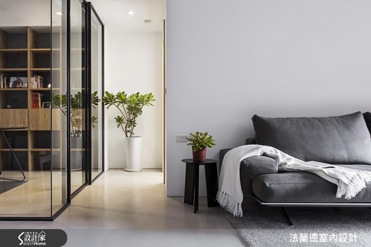 35坪新成屋(5年以下)＿簡約風客廳案例圖片＿法蘭德室內設計＿法蘭德_28之3