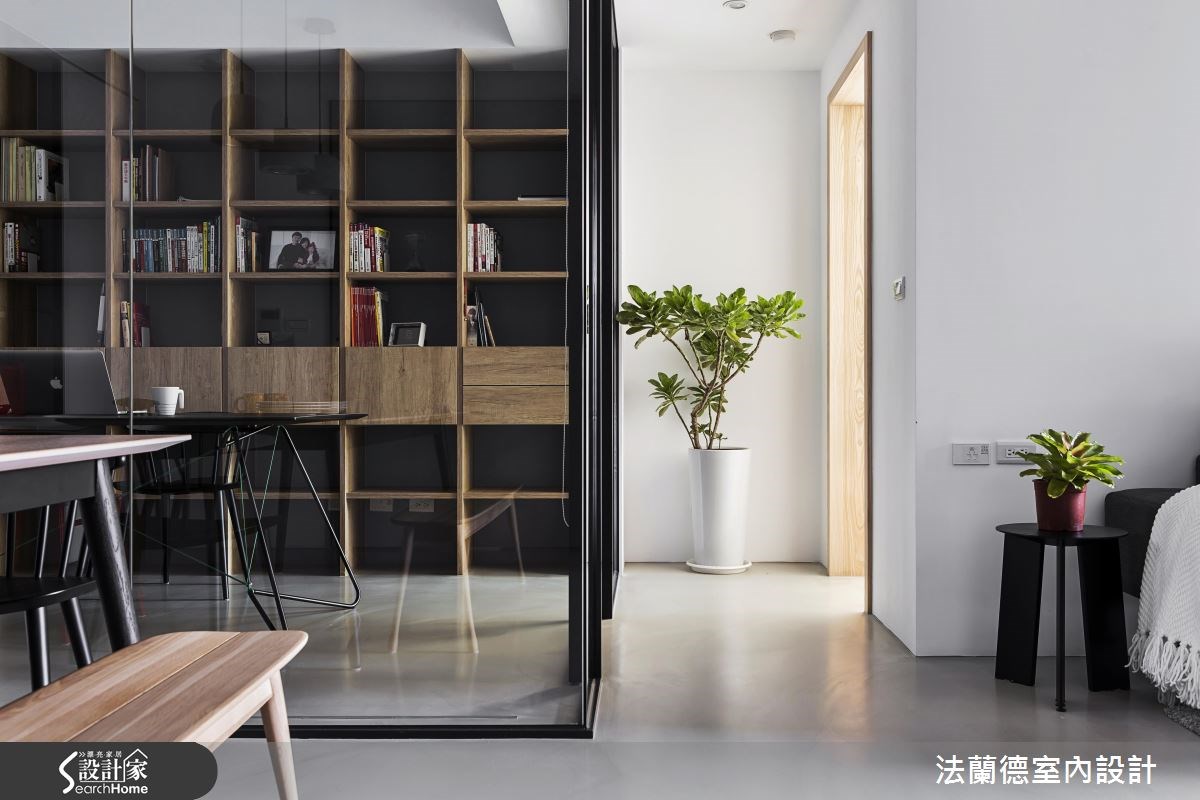35坪新成屋(5年以下)＿簡約風書房案例圖片＿法蘭德室內設計＿法蘭德_28之5
