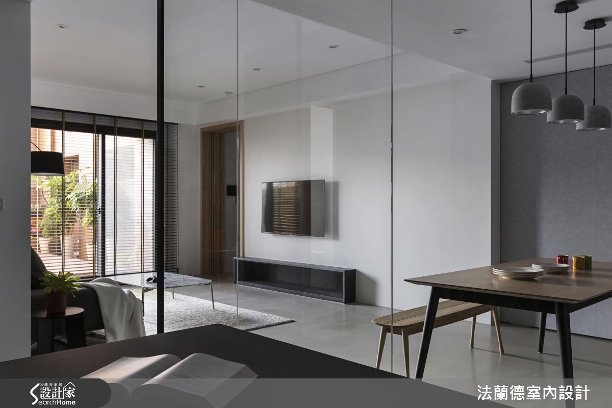 35坪新成屋(5年以下)＿簡約風餐廳書房案例圖片＿法蘭德室內設計＿法蘭德_28之7