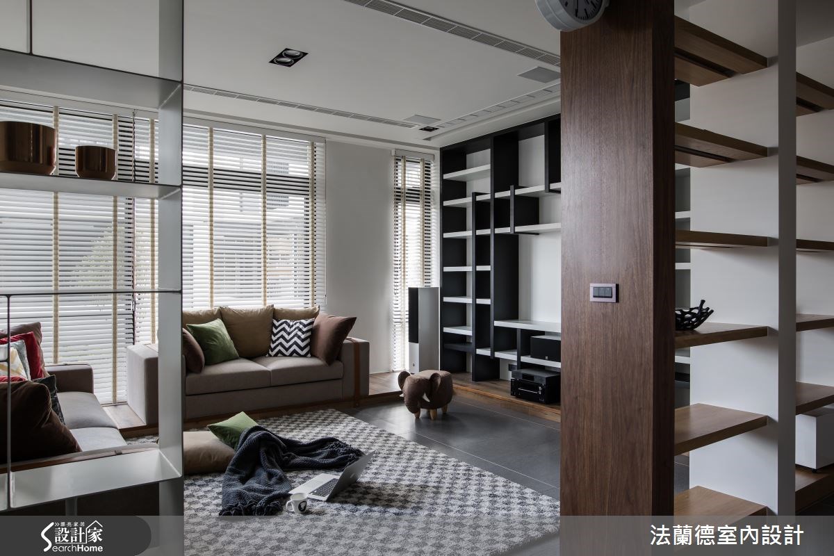 120坪新成屋(5年以下)＿混搭風客廳案例圖片＿法蘭德室內設計＿法蘭德_29之3