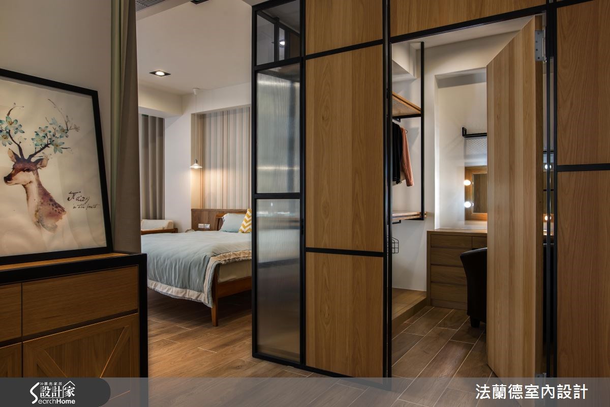 120坪新成屋(5年以下)＿混搭風臥室更衣間案例圖片＿法蘭德室內設計＿法蘭德_29之10