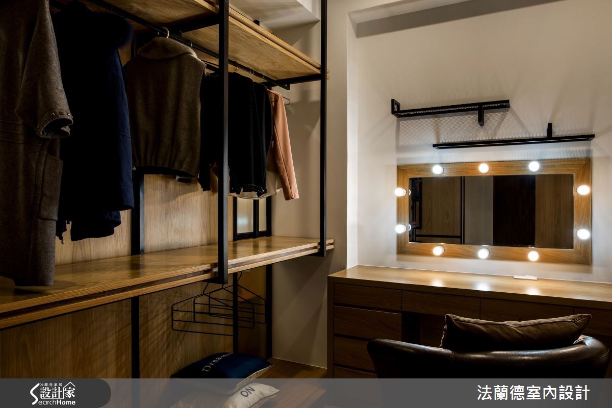 120坪新成屋(5年以下)＿混搭風更衣間案例圖片＿法蘭德室內設計＿法蘭德_29之11
