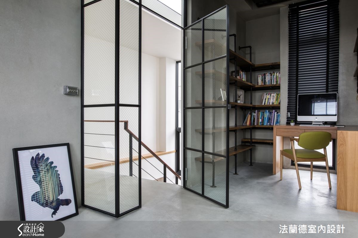 120坪新成屋(5年以下)＿混搭風書房案例圖片＿法蘭德室內設計＿法蘭德_29之12