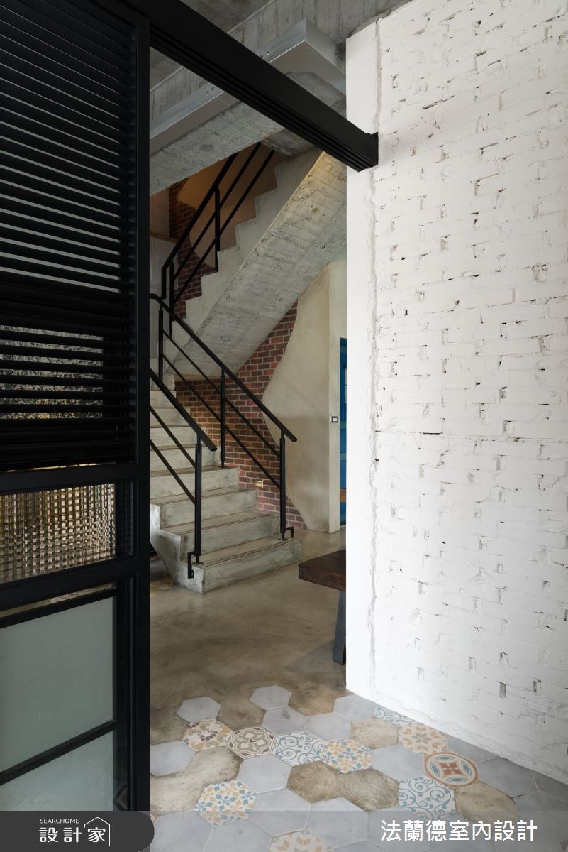 34坪新成屋(5年以下)＿工業風樓梯案例圖片＿法蘭德室內設計＿法蘭德_30之8