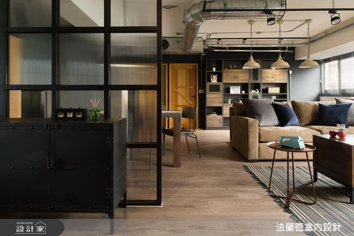 32坪老屋(16~30年)＿工業風客廳案例圖片＿法蘭德室內設計＿法蘭德_31之1