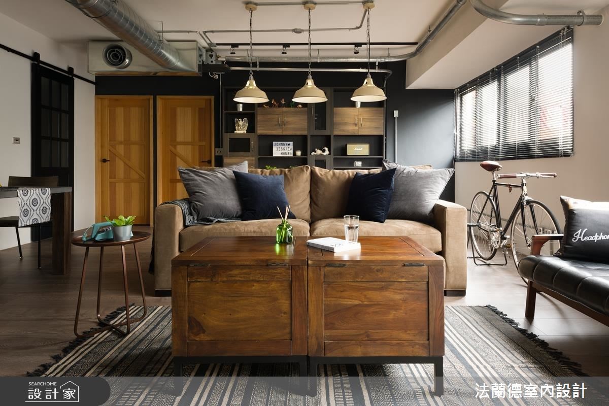 32坪老屋(16~30年)＿工業風客廳案例圖片＿法蘭德室內設計＿法蘭德_31之3