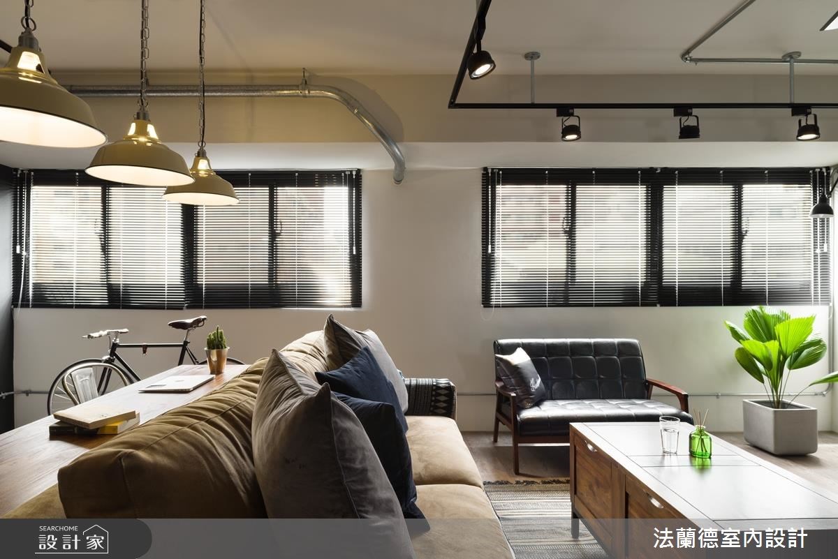 32坪老屋(16~30年)＿工業風客廳案例圖片＿法蘭德室內設計＿法蘭德_31之5