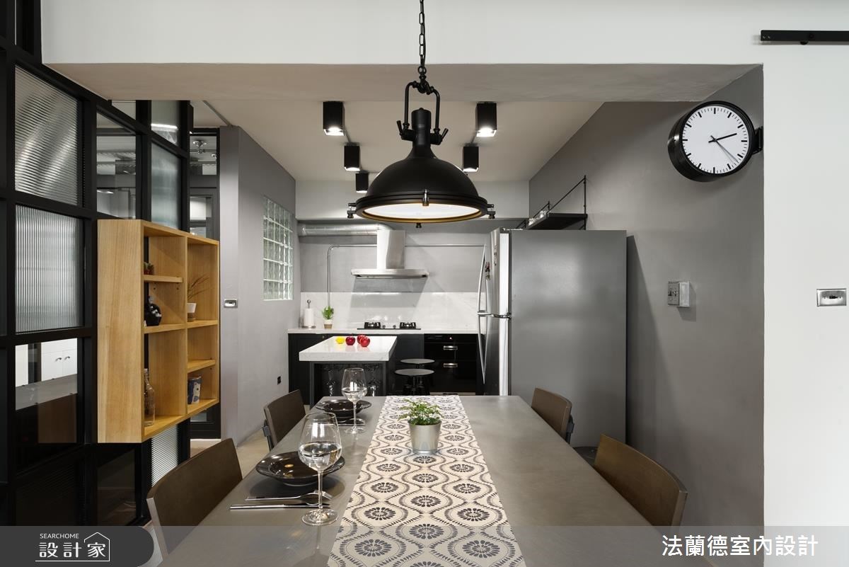32坪老屋(16~30年)＿工業風客廳餐廳案例圖片＿法蘭德室內設計＿法蘭德_31之14