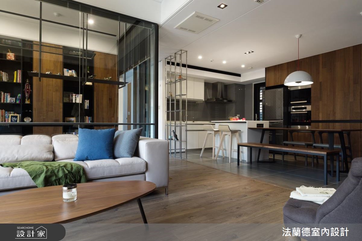 40坪＿休閒風客廳案例圖片＿法蘭德室內設計＿法蘭德_32之6
