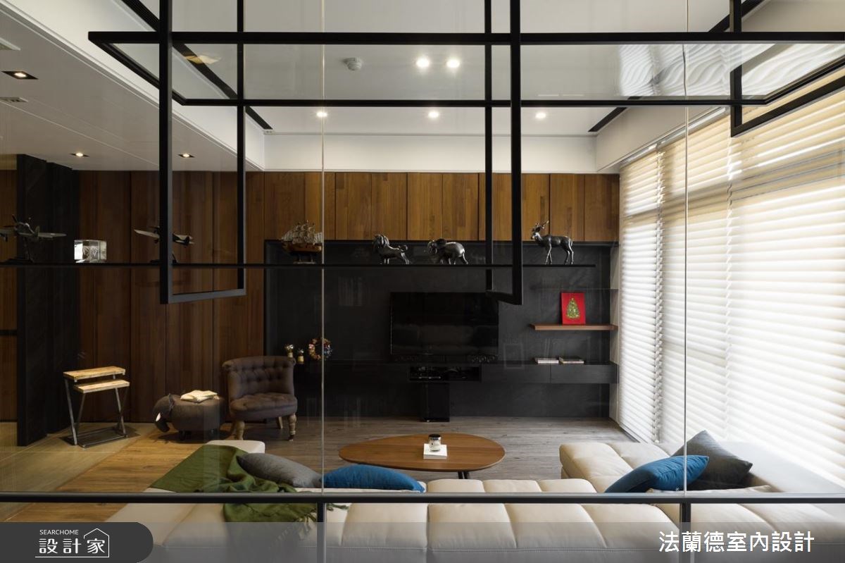40坪＿休閒風客廳案例圖片＿法蘭德室內設計＿法蘭德_32之10