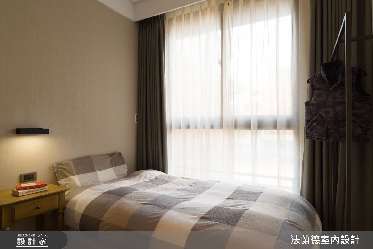 40坪＿休閒風臥室案例圖片＿法蘭德室內設計＿法蘭德_32之19