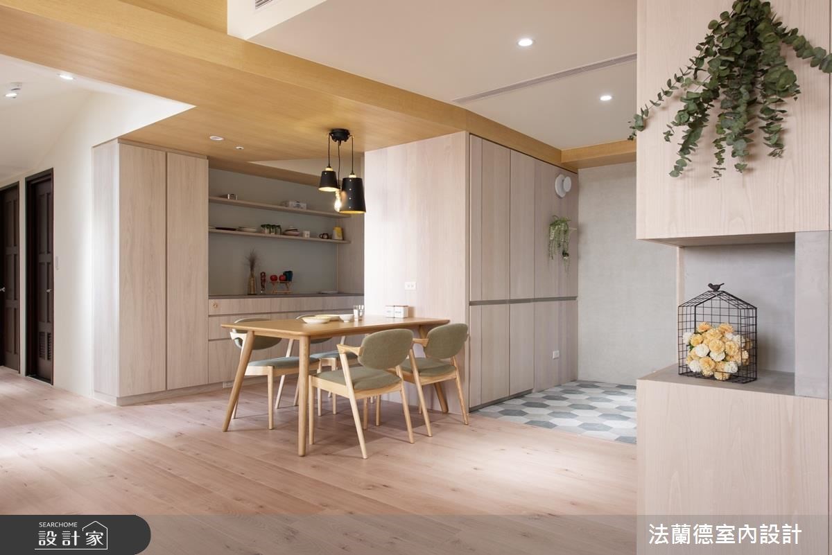 32坪新成屋(5年以下)＿北歐風餐廳案例圖片＿法蘭德室內設計＿法蘭德_34之2