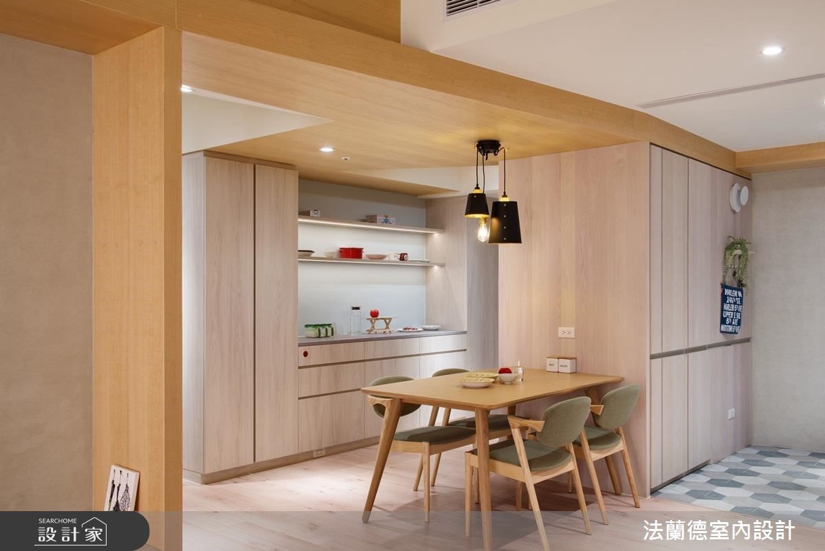 32坪新成屋(5年以下)＿北歐風餐廳案例圖片＿法蘭德室內設計＿法蘭德_34之7