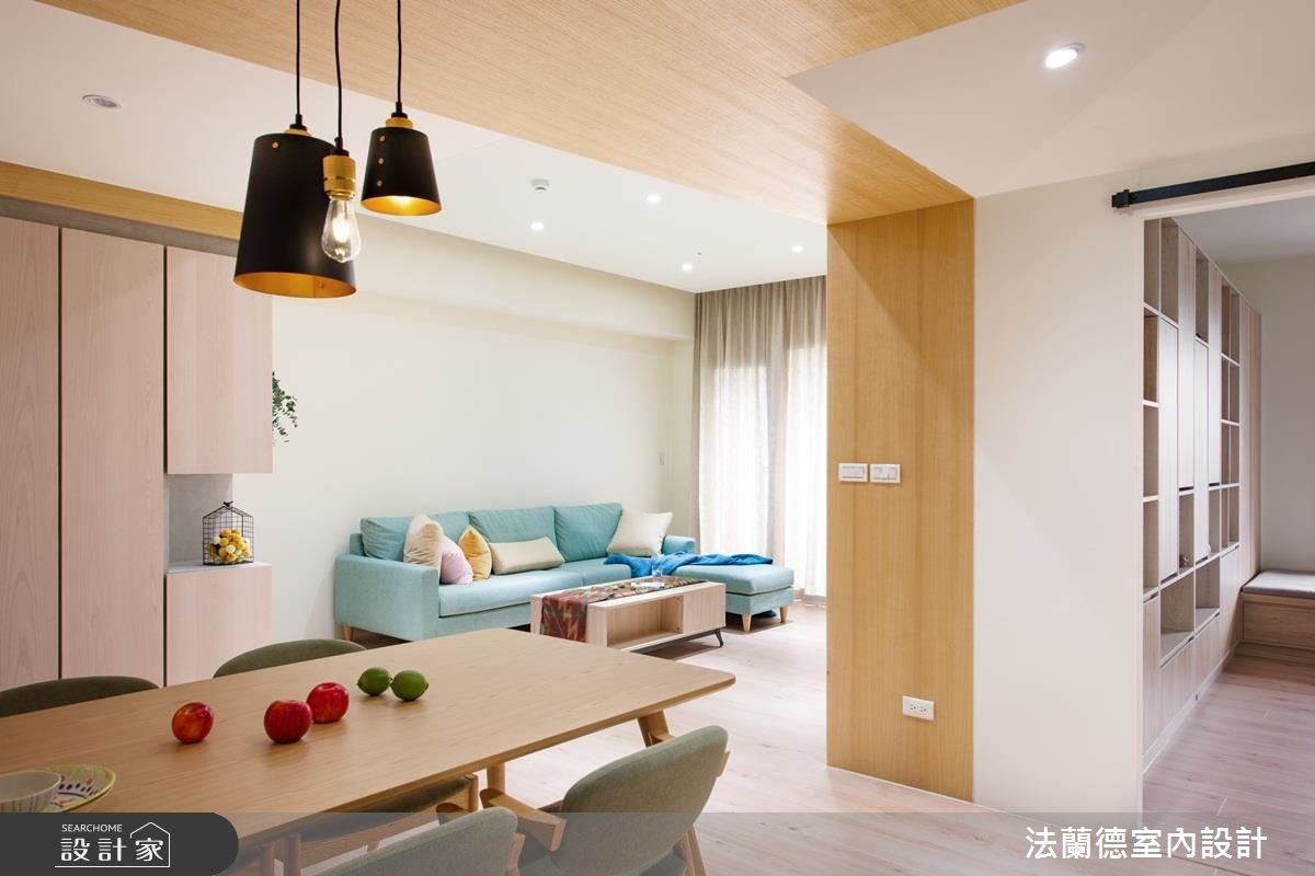 32坪新成屋(5年以下)＿北歐風客廳餐廳案例圖片＿法蘭德室內設計＿法蘭德_34之11