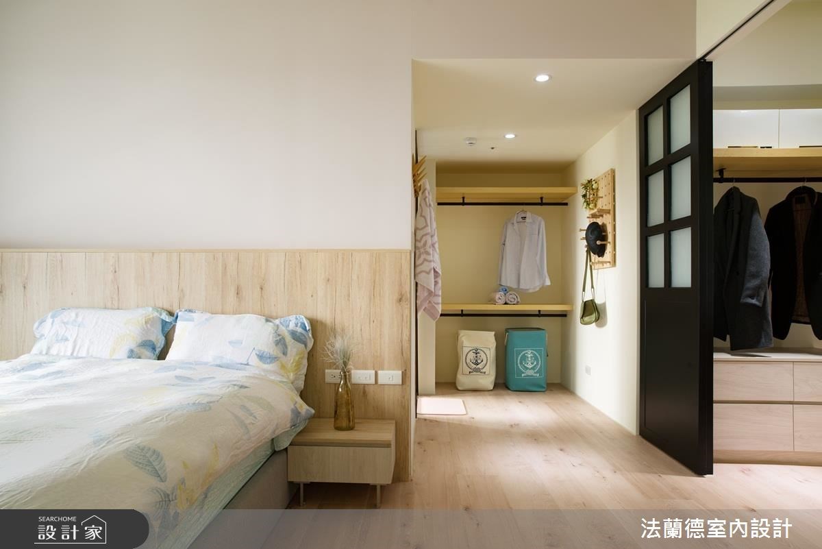 32坪新成屋(5年以下)＿北歐風臥室案例圖片＿法蘭德室內設計＿法蘭德_34之13