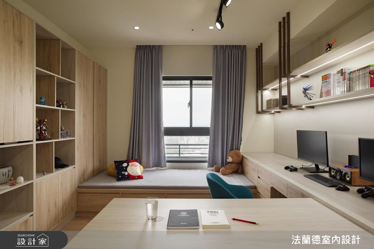 32坪新成屋(5年以下)＿北歐風工作區案例圖片＿法蘭德室內設計＿法蘭德_34之16