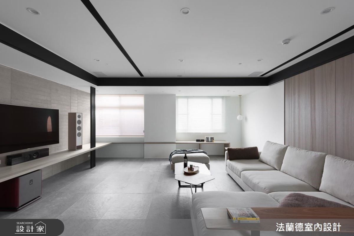 100坪老屋(16~30年)＿現代風客廳案例圖片＿法蘭德室內設計＿法蘭德_35之3