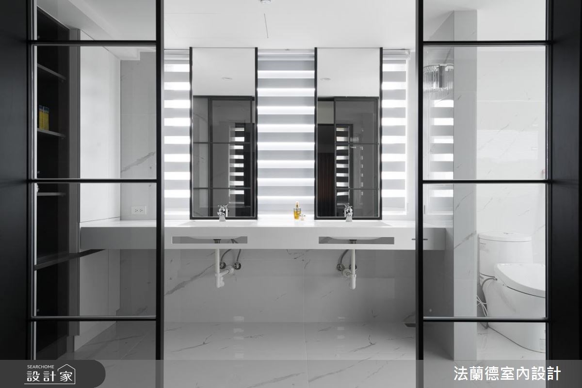 100坪老屋(16~30年)＿現代風浴室案例圖片＿法蘭德室內設計＿法蘭德_35之14