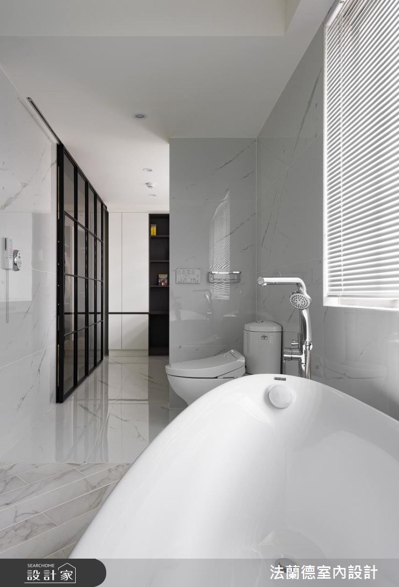 100坪老屋(16~30年)＿現代風浴室案例圖片＿法蘭德室內設計＿法蘭德_35之17