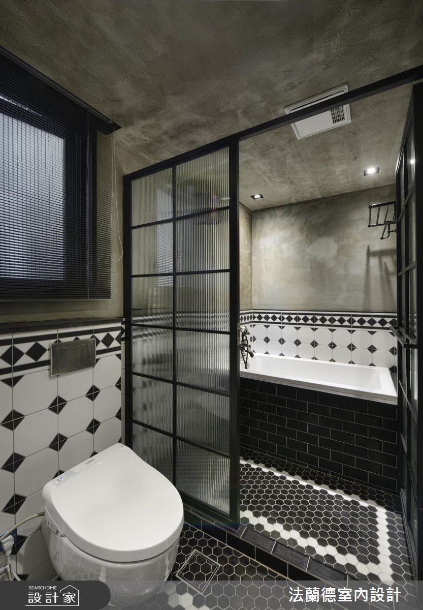 30坪老屋(16~30年)＿工業風浴室案例圖片＿法蘭德室內設計＿法蘭德_38之10
