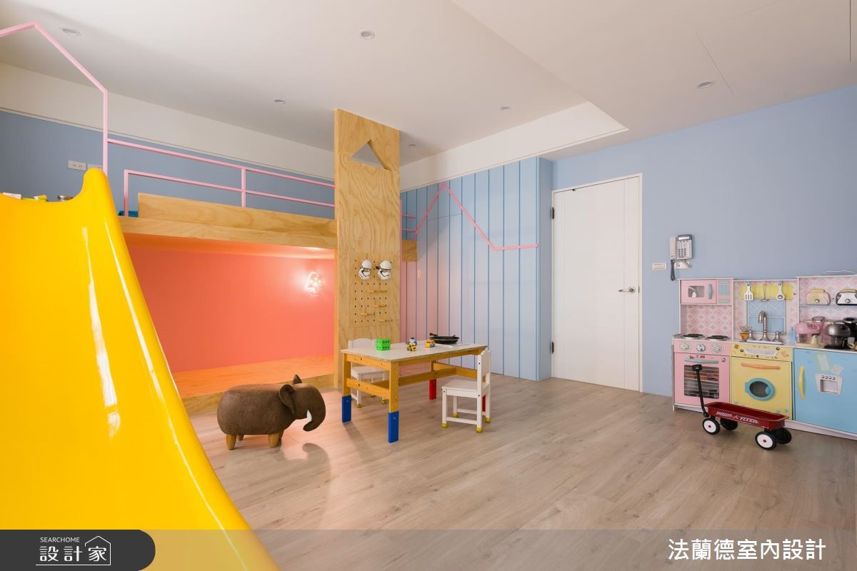 100坪新成屋(5年以下)＿混搭風兒童房兒童房案例圖片＿法蘭德室內設計＿法蘭德_39之6