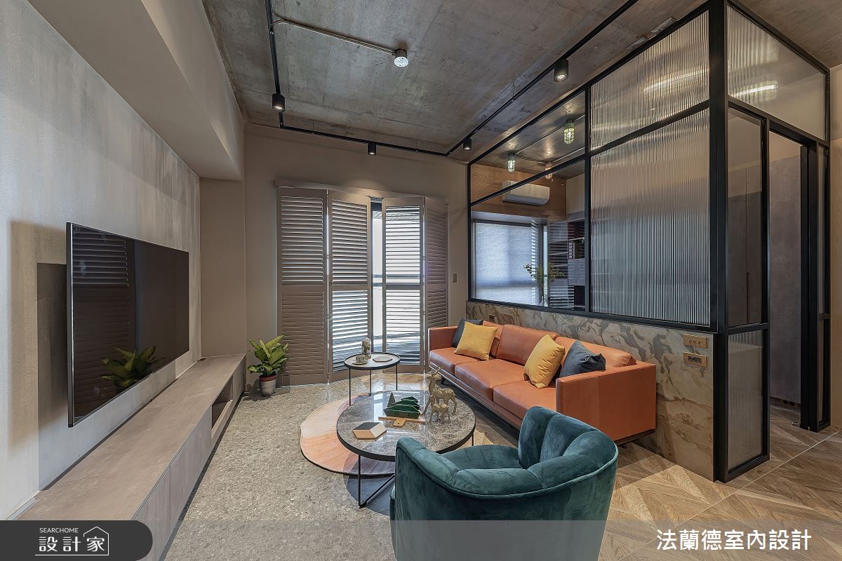 30坪預售屋＿混搭風客廳案例圖片＿法蘭德室內設計＿法蘭德_42之6