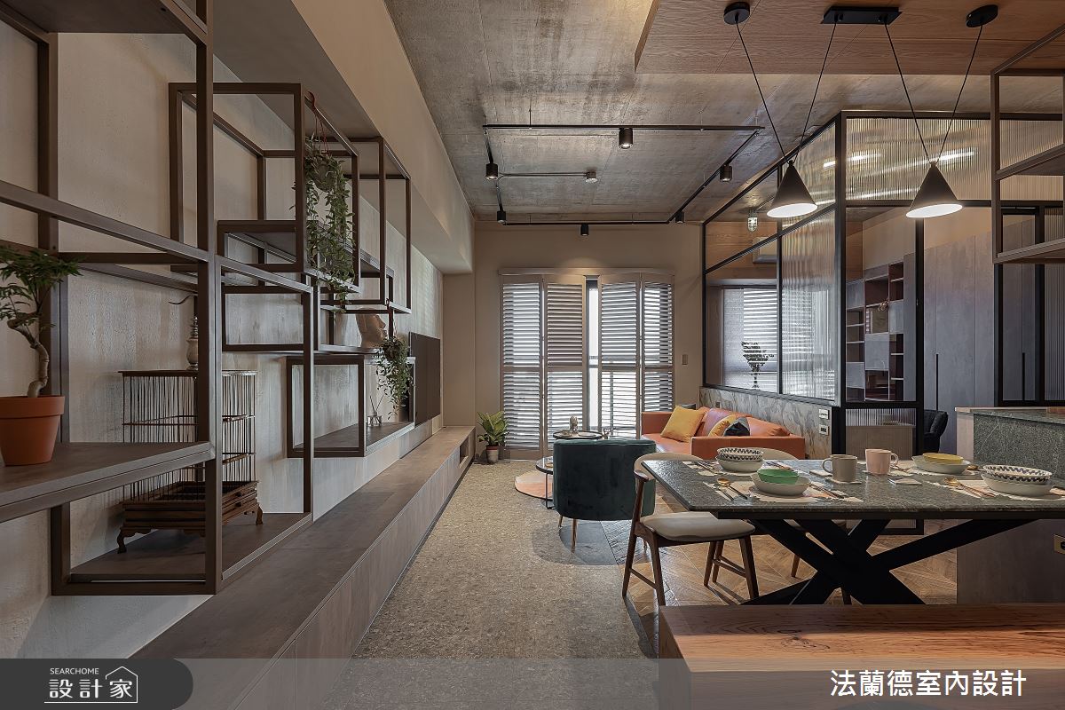 30坪預售屋＿混搭風餐廳案例圖片＿法蘭德室內設計＿法蘭德_42之2