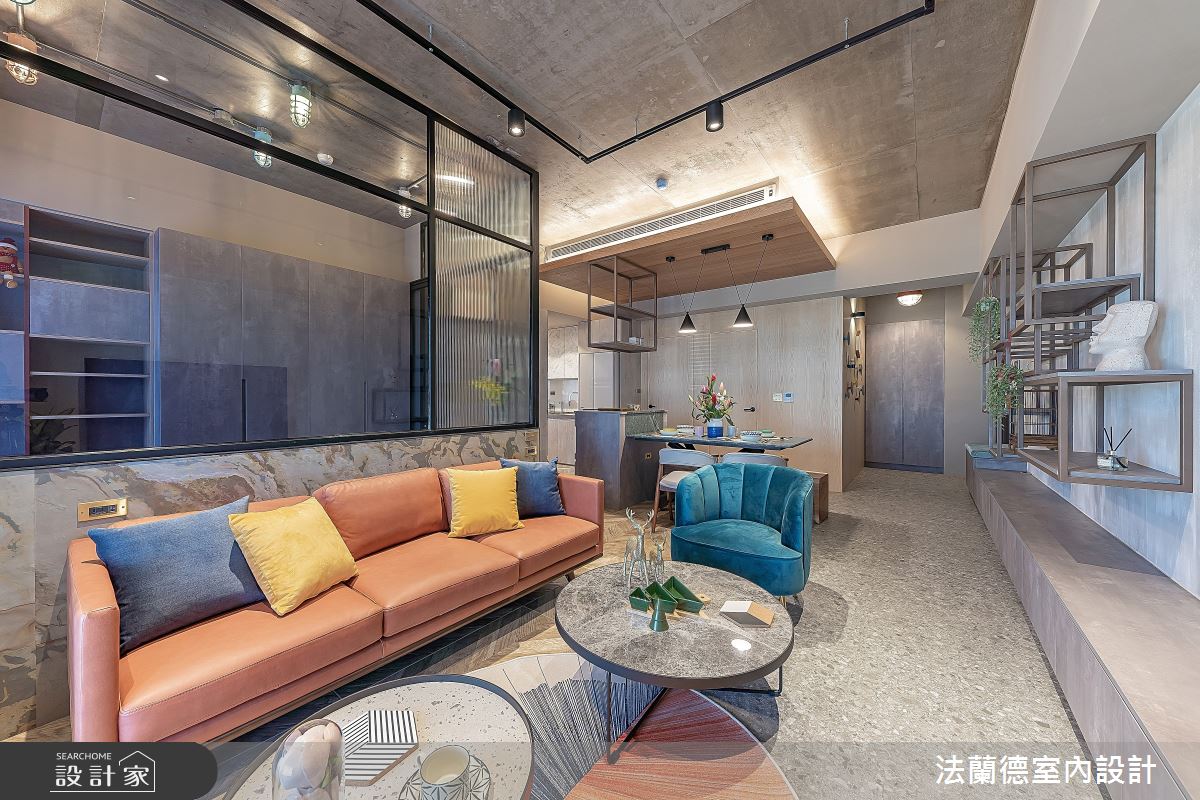 30坪預售屋＿混搭風客廳案例圖片＿法蘭德室內設計＿法蘭德_42之8
