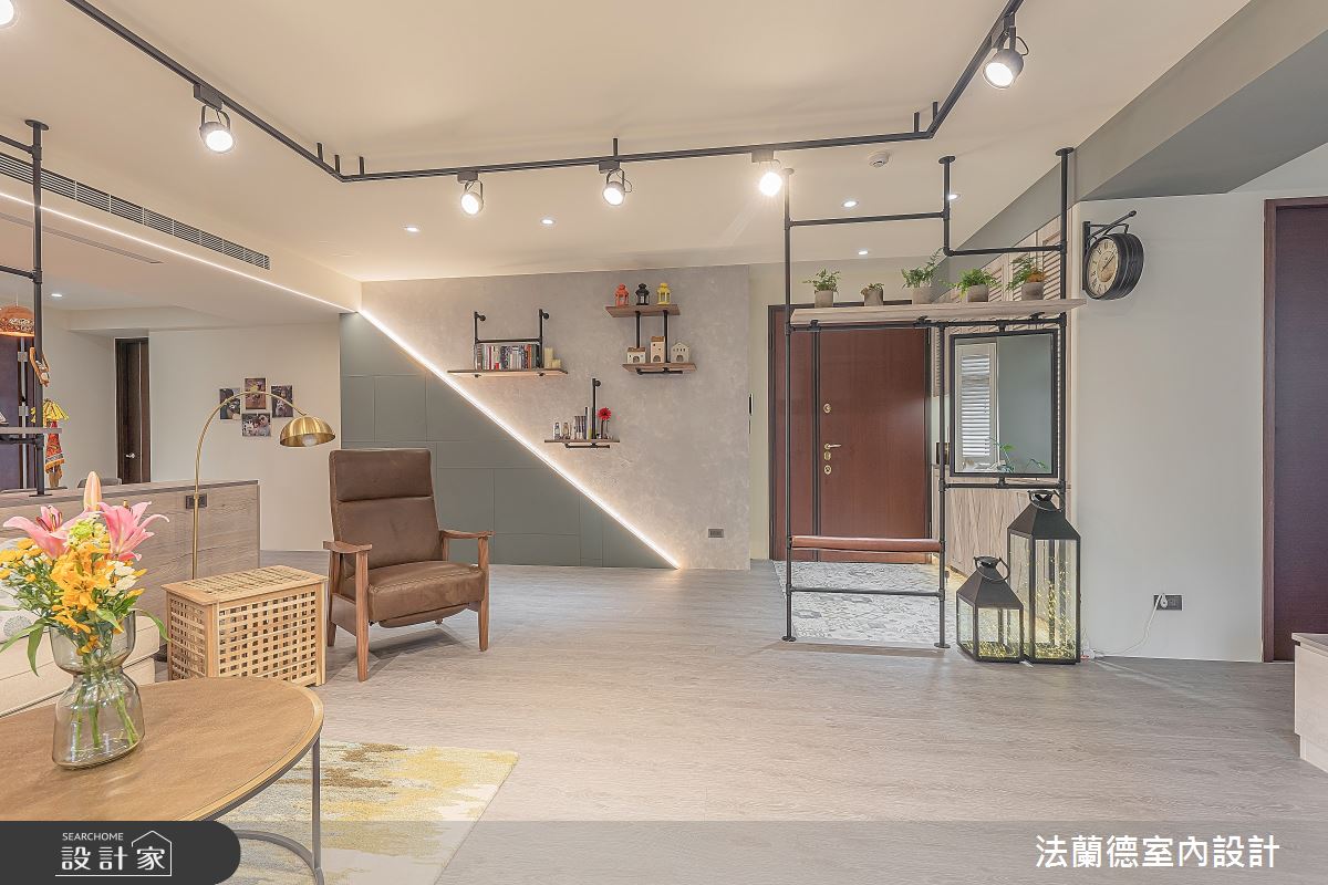 50坪新成屋(5年以下)＿混搭風玄關案例圖片＿法蘭德室內設計＿法蘭德_43之1