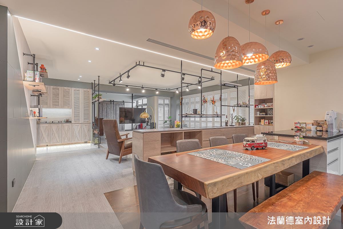 50坪新成屋(5年以下)＿混搭風餐廳案例圖片＿法蘭德室內設計＿法蘭德_43之9