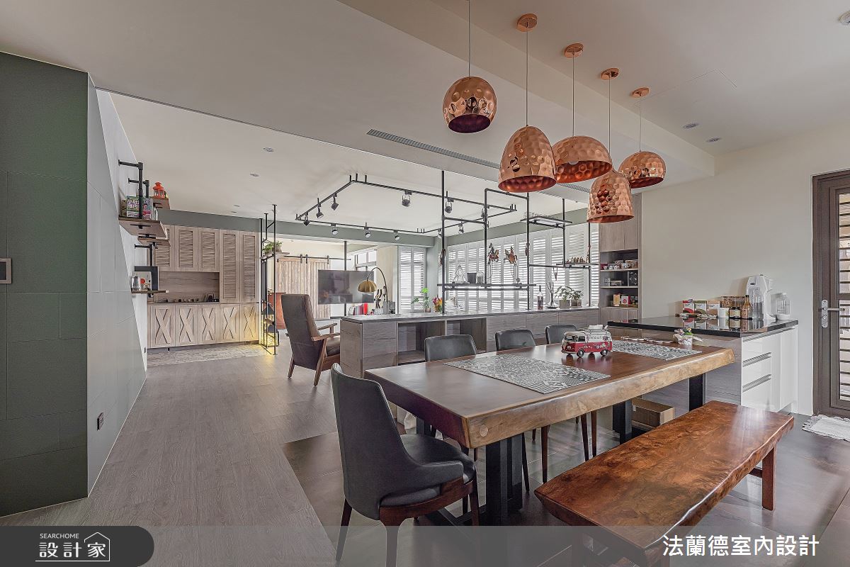 50坪新成屋(5年以下)＿混搭風餐廳案例圖片＿法蘭德室內設計＿法蘭德_43之10