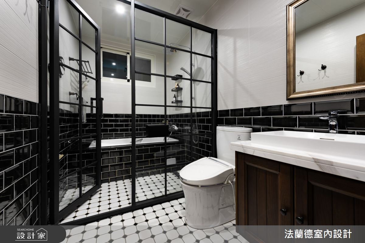30坪新成屋(5年以下)＿工業風浴室案例圖片＿法蘭德室內設計＿法蘭德_44之12