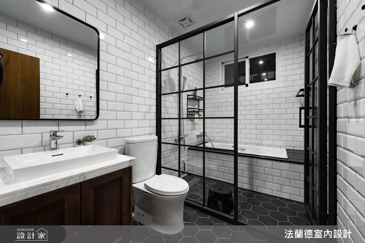 30坪新成屋(5年以下)＿工業風浴室案例圖片＿法蘭德室內設計＿法蘭德_44之13