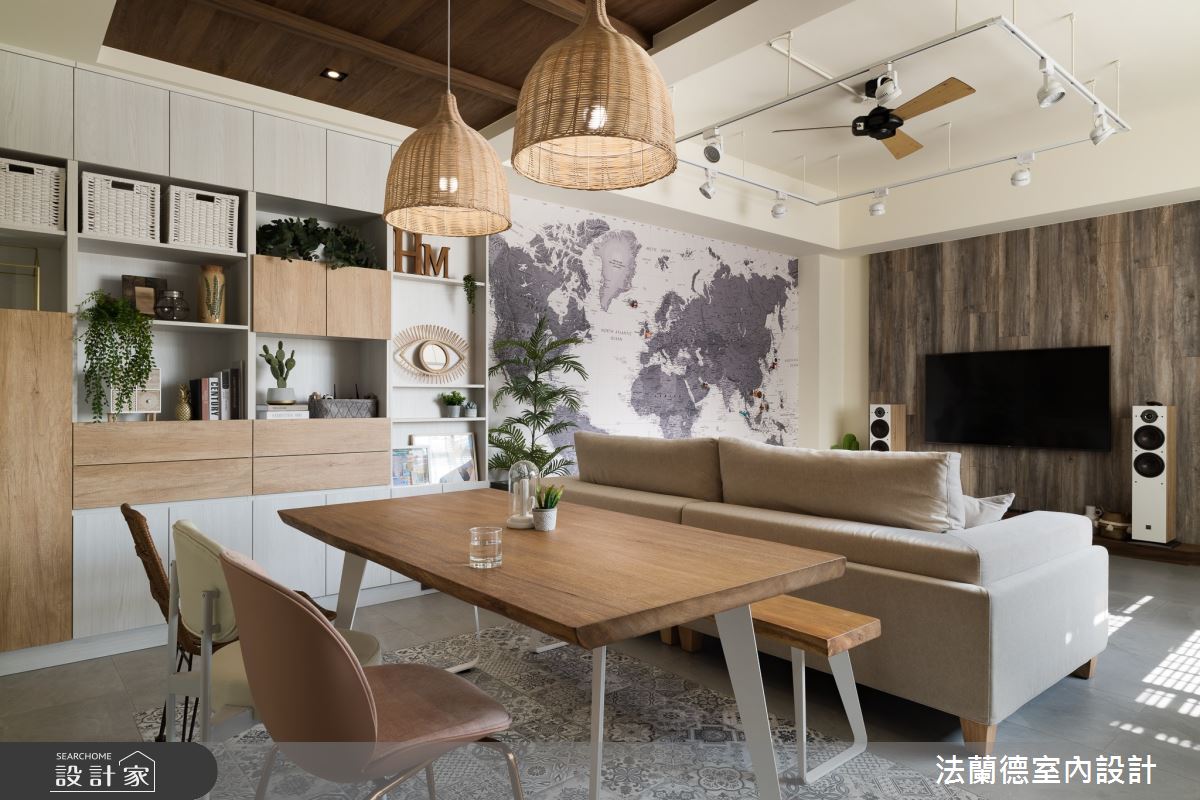 30坪新成屋(5年以下)＿渡假風餐廳案例圖片＿法蘭德室內設計＿法蘭德_45之3