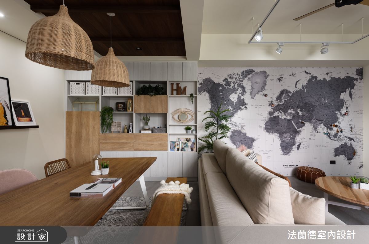 30坪新成屋(5年以下)＿渡假風餐廳案例圖片＿法蘭德室內設計＿法蘭德_45之4