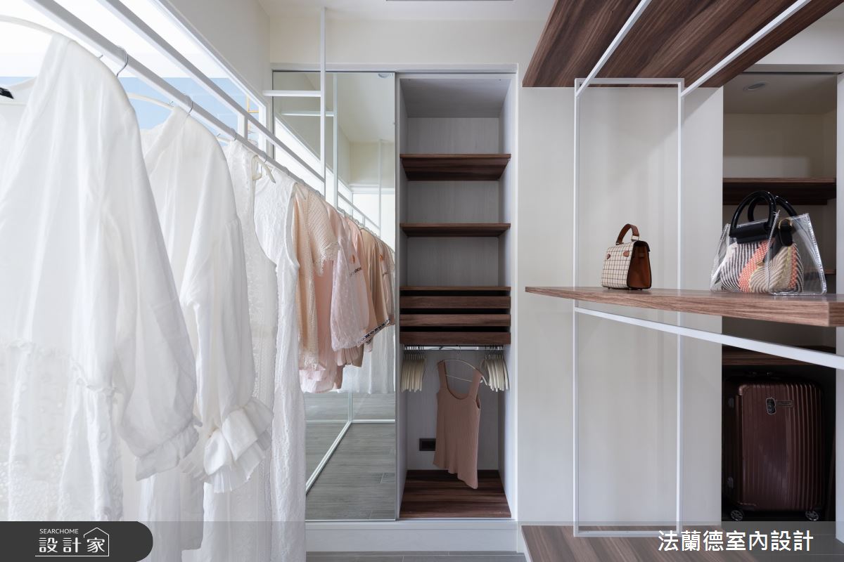 30坪新成屋(5年以下)＿渡假風更衣間案例圖片＿法蘭德室內設計＿法蘭德_45之18