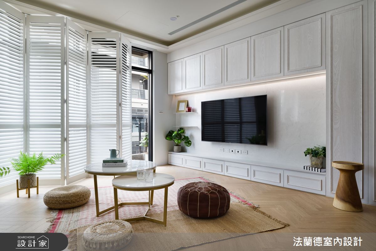 45坪新成屋(5年以下)＿美式風客廳案例圖片＿法蘭德室內設計＿法蘭德_47之3