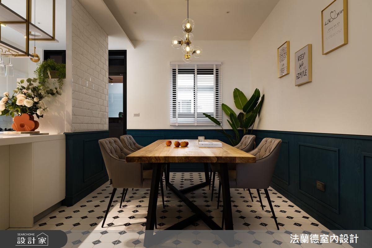 45坪新成屋(5年以下)＿美式風餐廳案例圖片＿法蘭德室內設計＿法蘭德_47之16