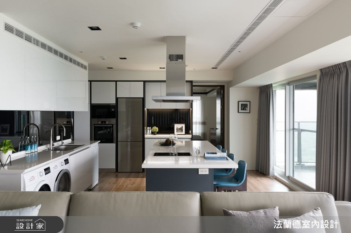 74坪新成屋(5年以下)＿現代風餐廳案例圖片＿法蘭德室內設計＿法蘭德_48之8