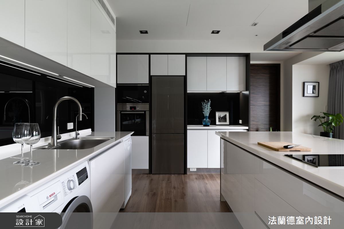 74坪新成屋(5年以下)＿現代風廚房案例圖片＿法蘭德室內設計＿法蘭德_48之14