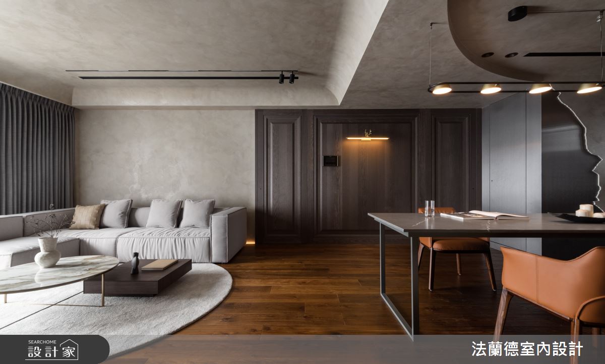 35坪＿現代風客廳案例圖片＿法蘭德室內設計＿法蘭德_50之9
