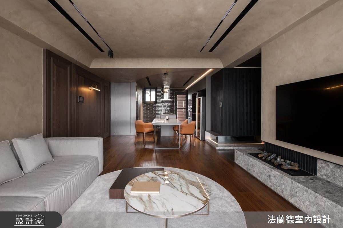 35坪＿現代風客廳案例圖片＿法蘭德室內設計＿法蘭德_50之11