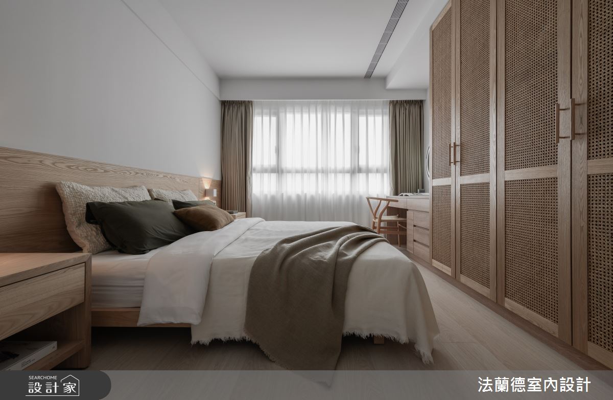 28坪新成屋(5年以下)＿日式無印風臥室案例圖片＿法蘭德室內設計＿法蘭德_51之12