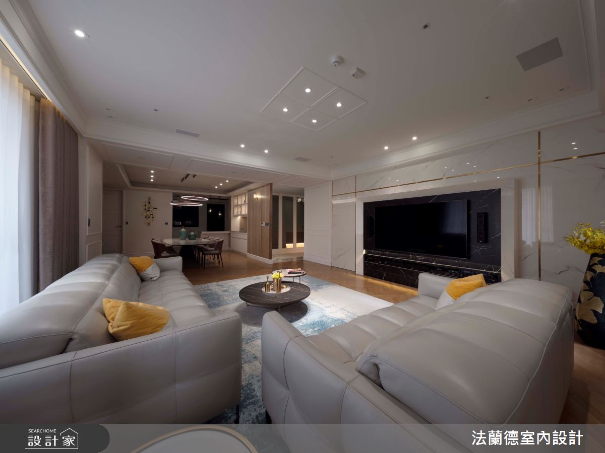 60坪毛胚屋＿新古典客廳案例圖片＿法蘭德室內設計＿法蘭德_52之5