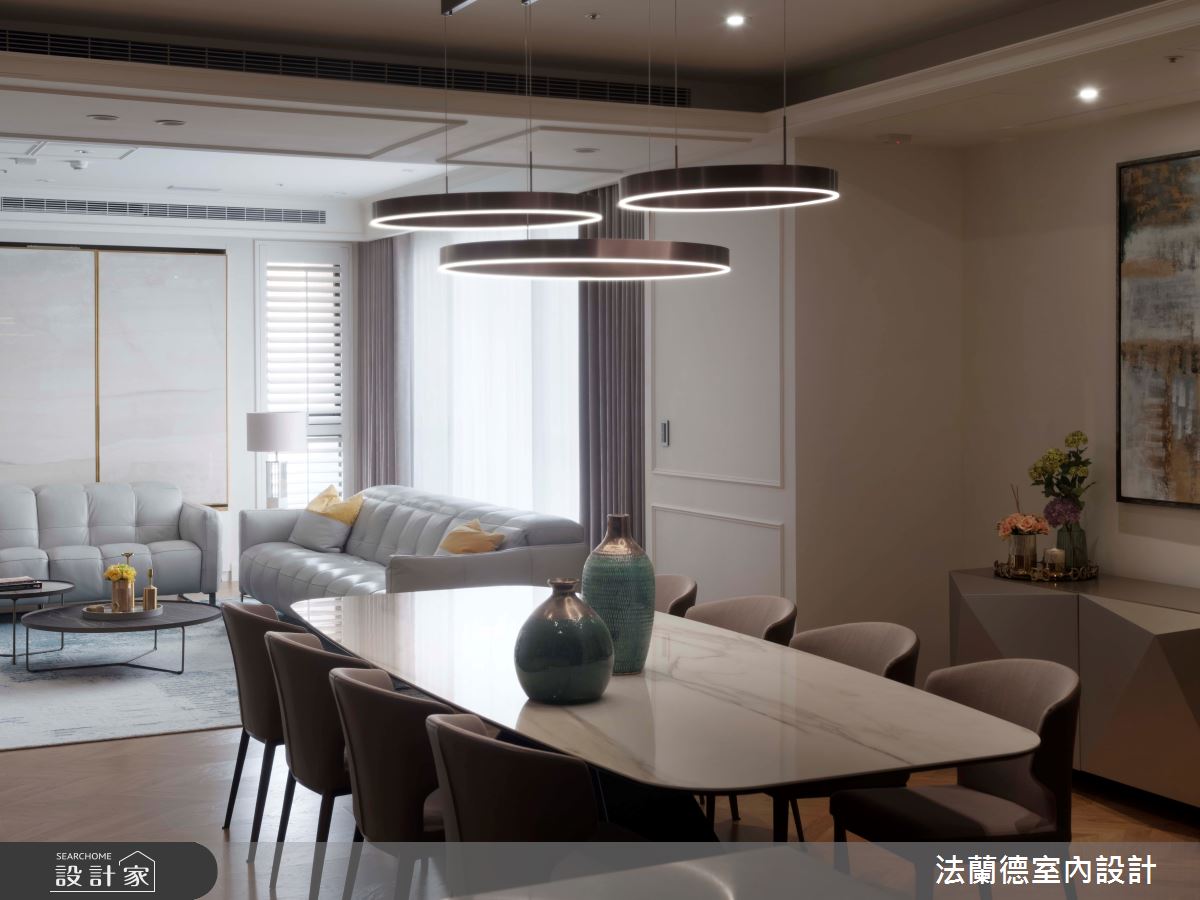 60坪毛胚屋＿新古典客廳餐廳案例圖片＿法蘭德室內設計＿法蘭德_52之8