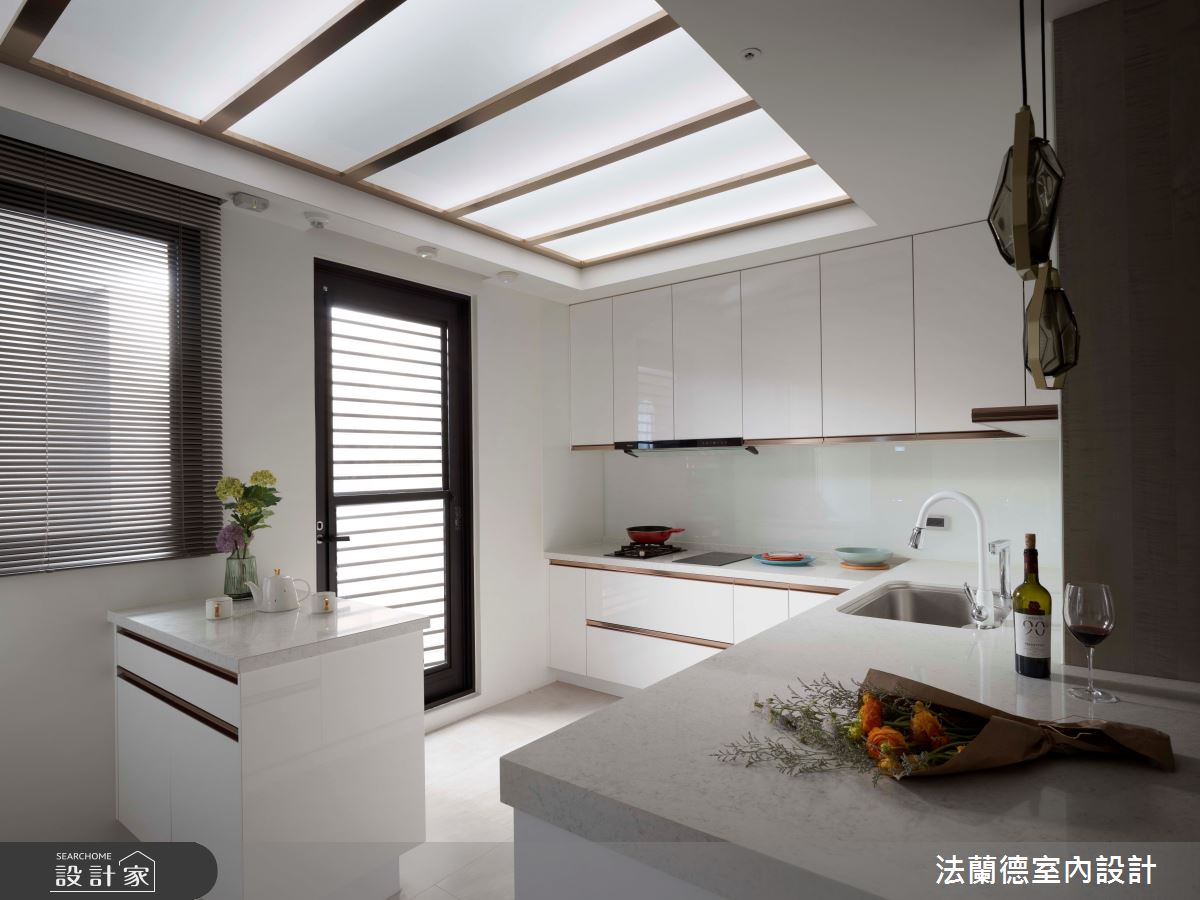 60坪毛胚屋＿新古典廚房中島案例圖片＿法蘭德室內設計＿法蘭德_52之11