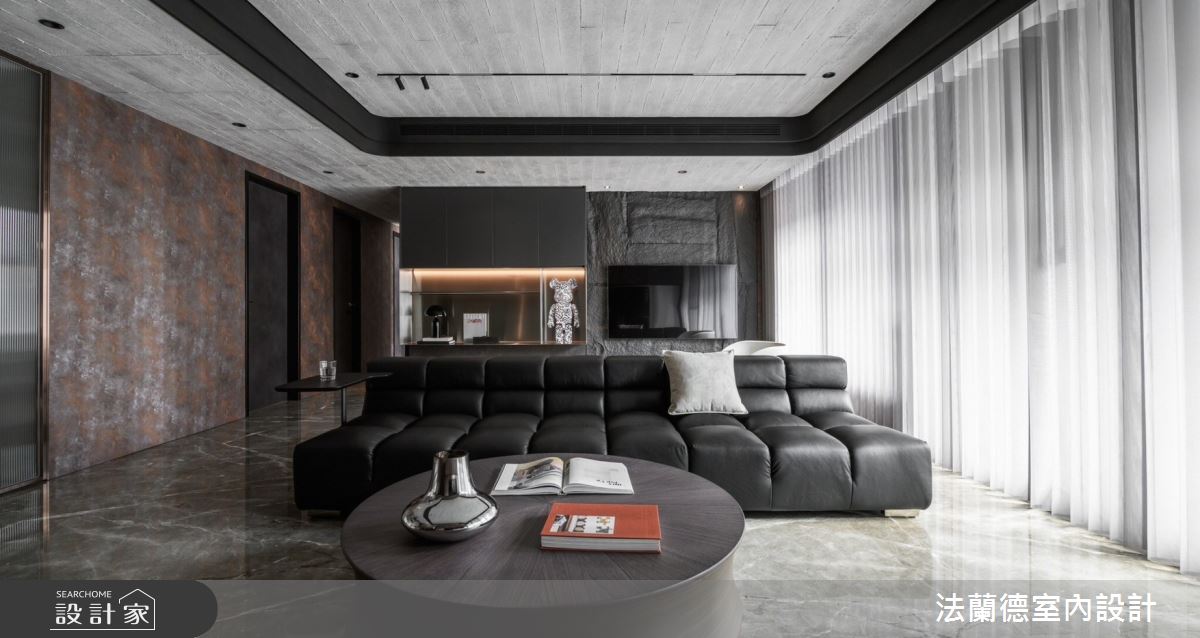 60坪預售屋＿奢華風客廳案例圖片＿法蘭德室內設計＿法蘭德_53之9