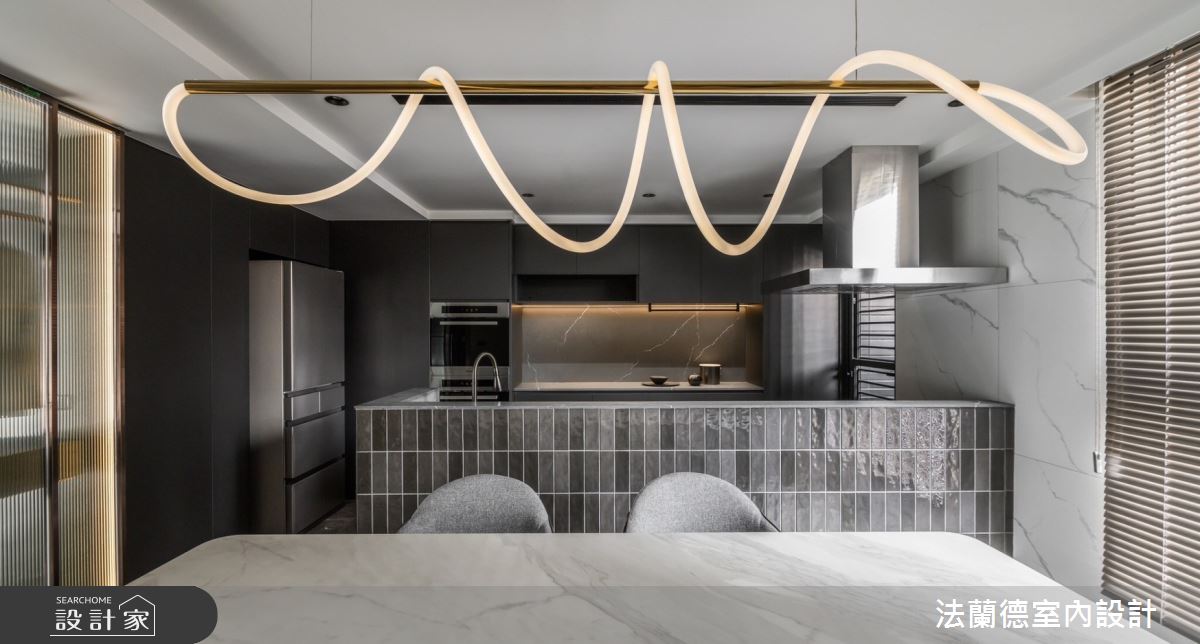 60坪預售屋＿奢華風餐廳廚房案例圖片＿法蘭德室內設計＿法蘭德_53之16