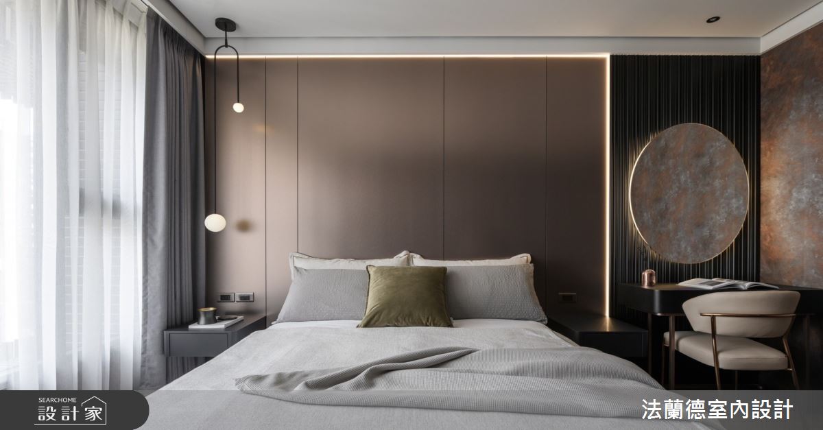 60坪預售屋＿奢華風臥室案例圖片＿法蘭德室內設計＿法蘭德_53之18